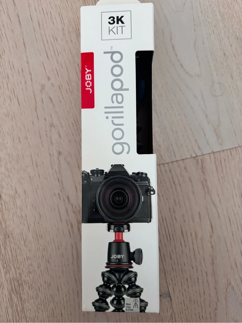 JOBY GorillaPod 3K Kit Flexible Tripod + Ball Head Camera Mount